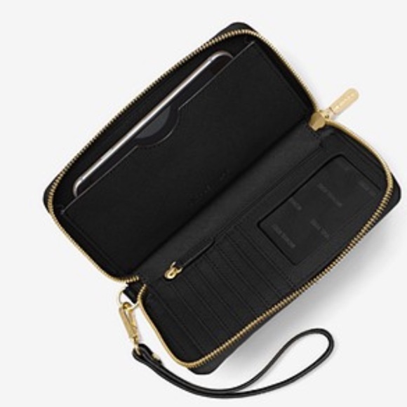 Michael Kors Wristlets Black New with Tags - Picture 2 of 4